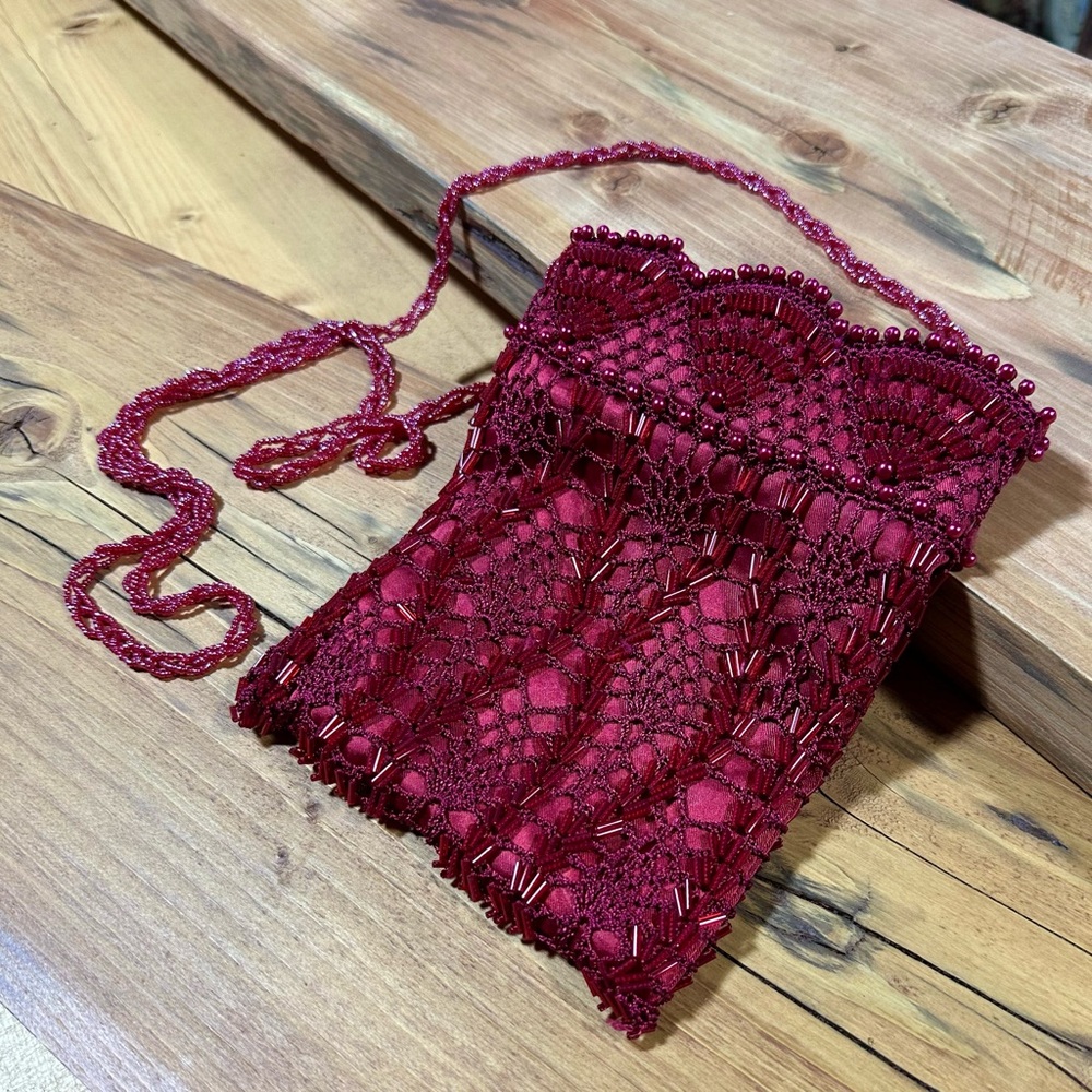 Vintage Quovadis Beaded Purse